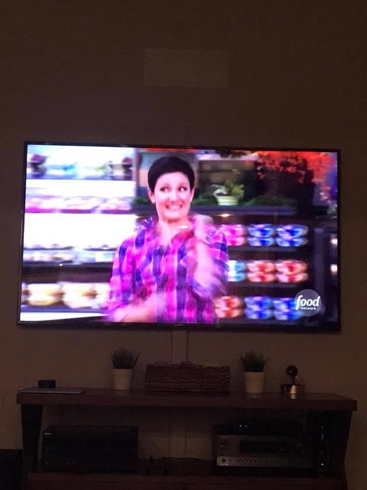 Joanie Simon as a contestant on Food Network's Guy's Grocery Games