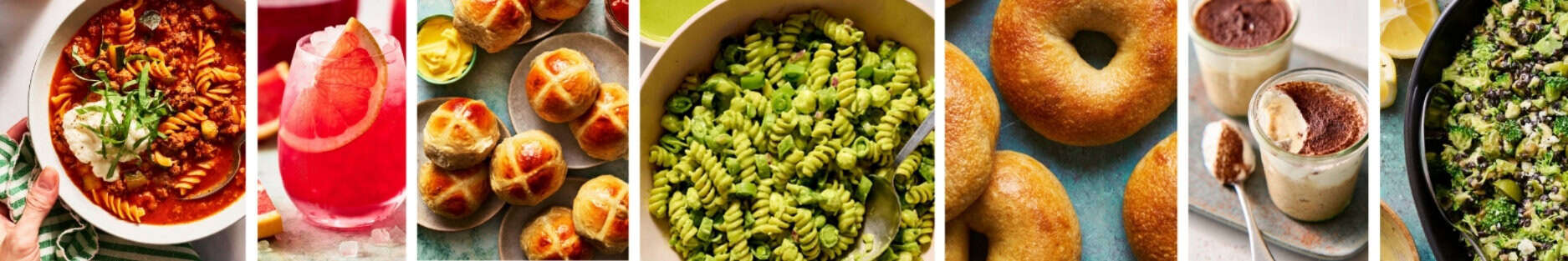 various recipe images from the glucose gourmet website