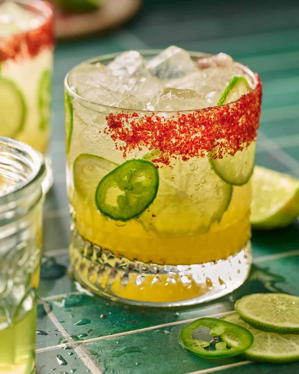 sugar free spicy virgin margarita